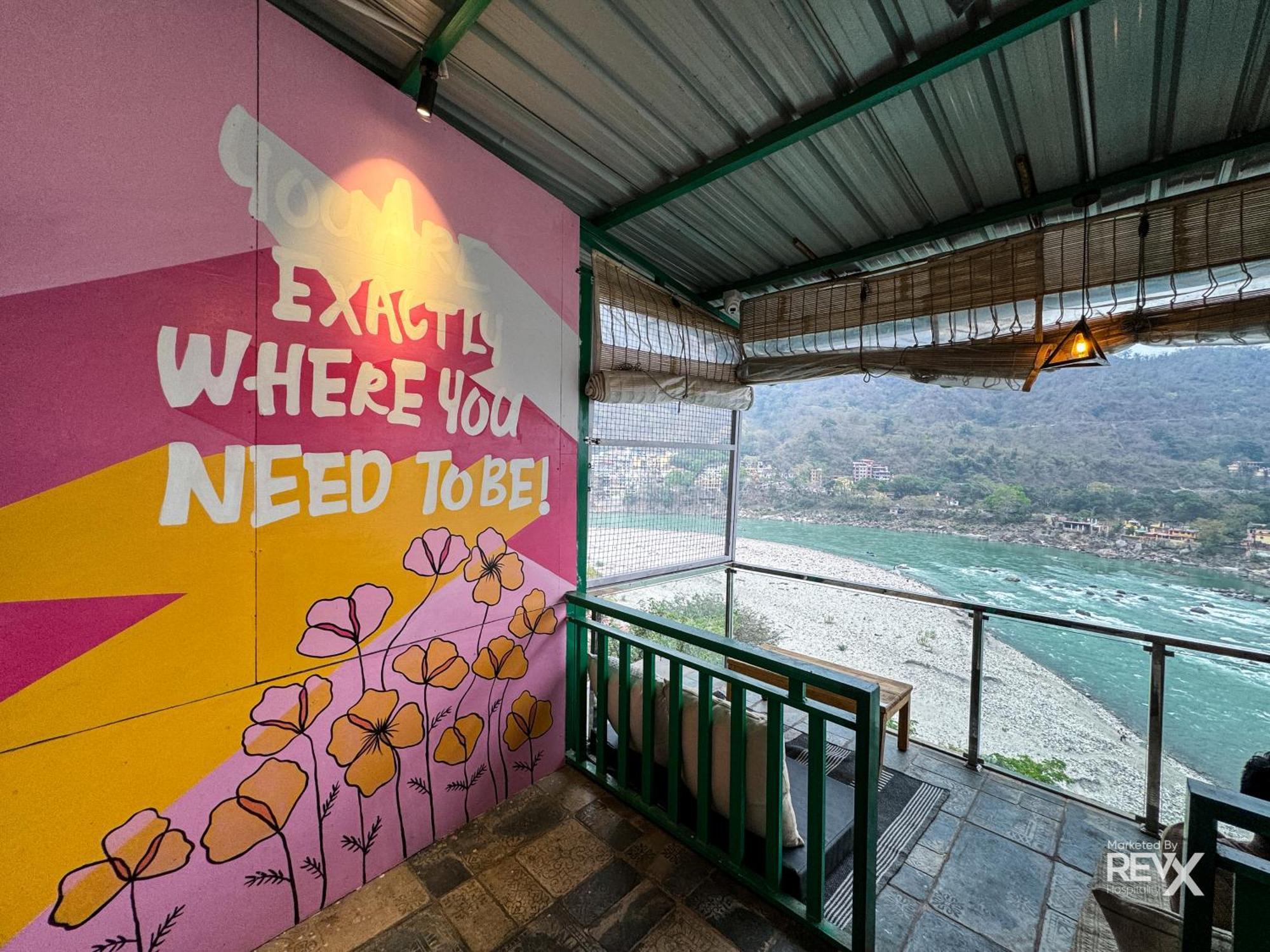 The Leisure Cave On The Ganges Hotel Rishīkesh Exterior foto